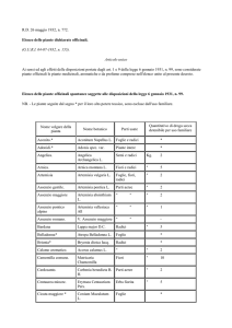 Allegato elenco piante officinali decreto 772.1932