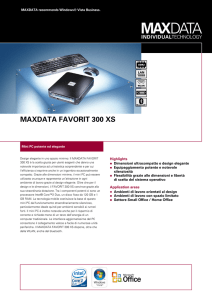 Manufacturer Data Sheet Favorit 300XS