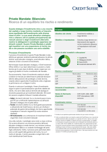 Private Mandate: Bilanciato Ricerca di un equilibrio