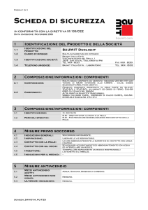 Scheda di sicurezza
