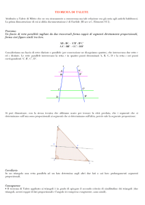 talete e i triangoli