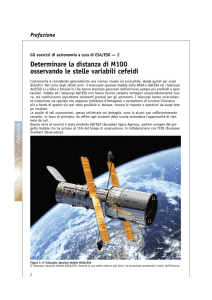 Determinare la distanza di M100 osservando le stelle
