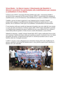 Virus Ebola - Associazione Little Hands