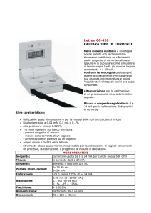 Lutron CC-420 CALIBRATORE IN CORRENTE