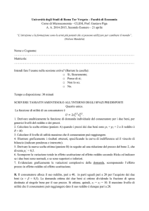 CLEM, Prof. Gustavo Piga AA 2 - Facoltà di Economia