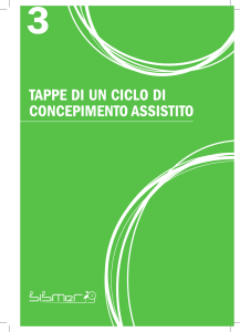 Tappe di un ciclo di concepimento assistito