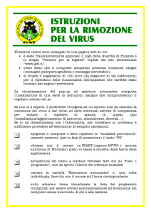 una serie di informazioni
