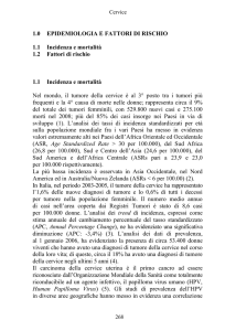 Carcinoma della cervice (2012 LG ISS cervice)
