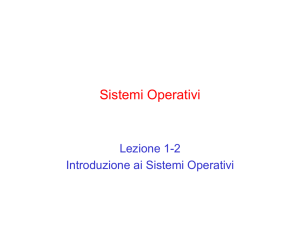 Sistemi Operativi - Home di homes.di.unimi.it