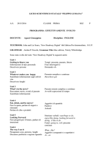 inglese 1 P - Filippo Lussana
