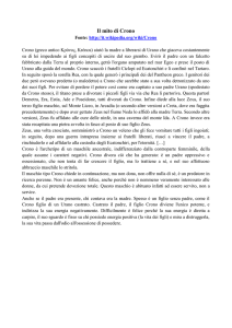 il mito di crono (da wikipedia)