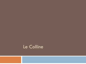 Le Colline