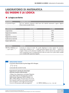 La logica con Derive - Zanichelli online per la scuola