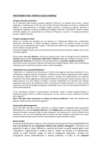 trattamenti per l`atrofia vulvo-vaginale