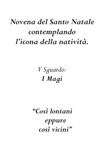 i Magi - Clarisse Sant` Agata Feltria