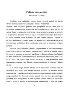 L`attesa messianica