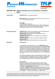 oropon wb - Sacea srl