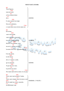 VIENI NASCI ANCORA RE Torni Signore, SOL torni nel cuore SI
