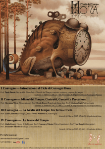 programma del ciclo di convegni