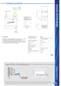 Scheda tecnica AL4A