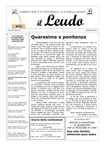 Leudo 2 2017 - Parrocchia Nostra Signora della Concordia