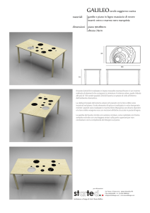 tavolo-galileo-scheda tecnica - STARTED / Design Arredamenti e