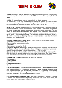 Geografia - TEMPO E CLIMA