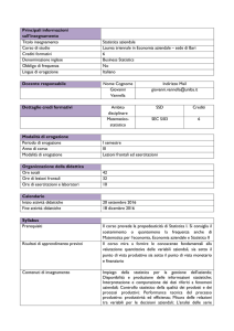 Statistica aziendale