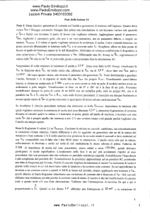 www.Paolo Emiliozzi.it www.PaoloEmiliozzi.com Lezioni Private