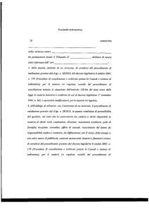 Facsimile Informativa Mediazione