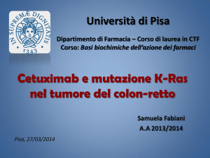 Cetuximab e mutazione K-Ras