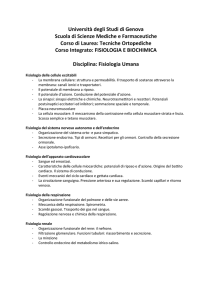 Università degli Studi di Genova Scuola di Scienze Mediche e
