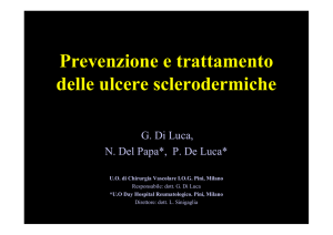 Ulcere sclerodermiche - Prevenzione