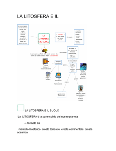 la litosfera e il - Istituto San Giuseppe Lugo