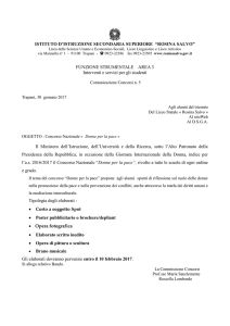 ISTITUTO D`ISTRUZIONE SECONDARIA SUPERIORE “ROSINA
