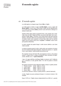 Gli Egizi - IPSIA Saronno