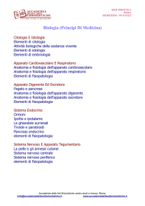 programma  - Accademia delle arti erboristiche