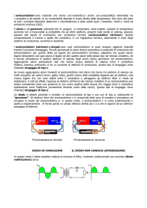 Scheda sui semiconduttori - IIS Volta
