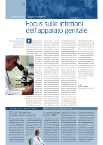 Focus sulle infezioni dell`apparato genitale