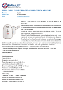 medel family plus sistema per aerosolterapia a pistone