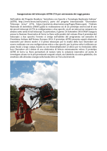 l`inaugurazione del telescopio ASTRI sull`Etna