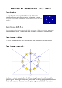 MANUALE DI UTILIZZO DEL LOGOTIPO UE Introduzione