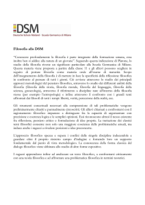 Filosofia - DSMailand
