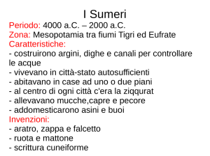 I Sumeri