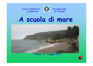 A scuola di mare