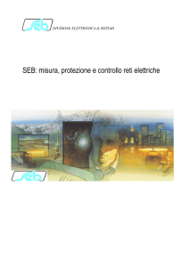 SEB: misura, protezione e controllo reti elettriche