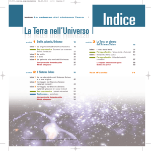 La Terra nell`Universo