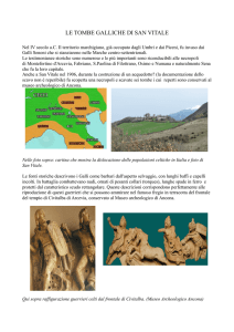 le tombe galliche di san vitale