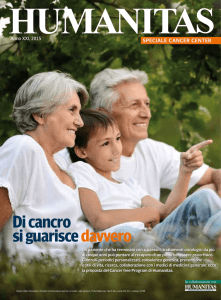 Di cancro si guariscedavvero