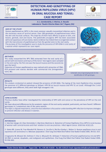 DETECTION AND GENOTYPING OF HUMAN PAPILLOMA VIRUS